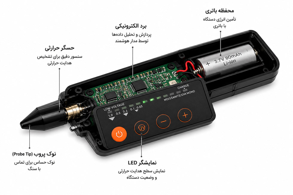 تستر سختی سنج الماس و موزنایت چیست؟